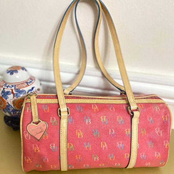 Dooney & Bourke Signature DB Logo Medium Tote - Picture 2 of 9